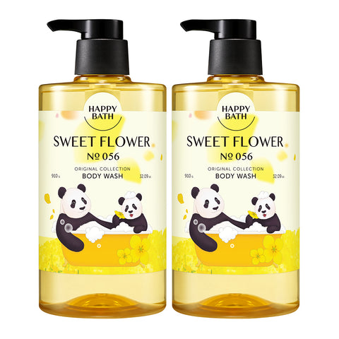 Happy Bath Mild Acidic Body Wash Grapefruit Scent 910g (2-Pack)