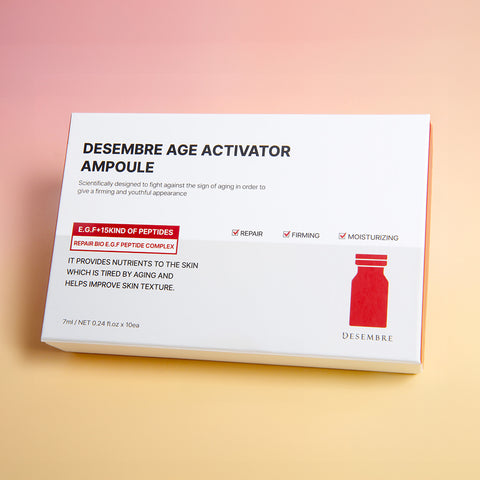 Desembre Repair EGF + 16 Peptides Anti-Aging Wrinkle Care Ampoule 7ml x 10pcs