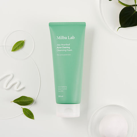 Milk Baobab Milba Lab Jeju Houttuynia Acne-Calming Cleansing Foam 200ml
