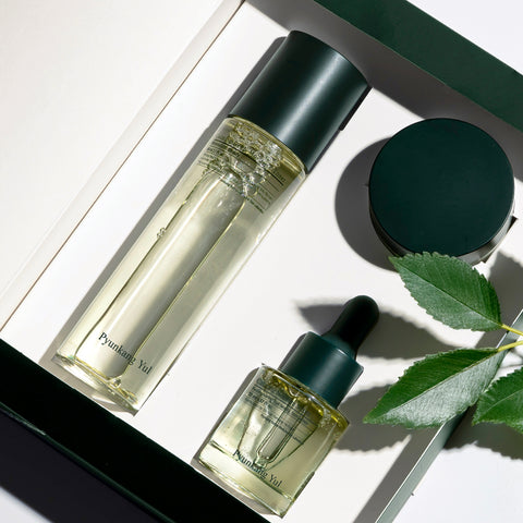 Pyunkang Yul Calming Trial 3-Piece Gift Set (Toner + Serum + Cream)