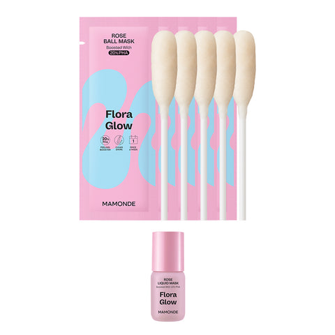 Mamonde Flora Glow Rose Mask 3.5ml x 5P
