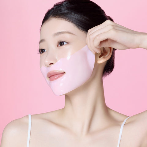 Mamonde Flora Glow Rose Hydrogel Mask (3 pack)