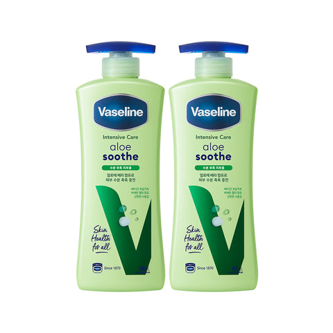 Vaseline Intensive Care Advanced Repair Body Lotion 400ml + Dry Skin Repair 400ml
