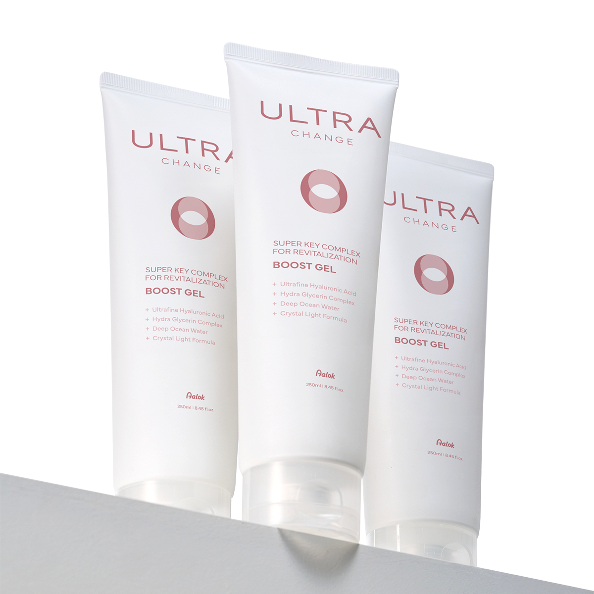 Aalok Ultra Boost Gel Elasticity Booster Moisturizing Nutrition Gel 250ml (3 Pack)