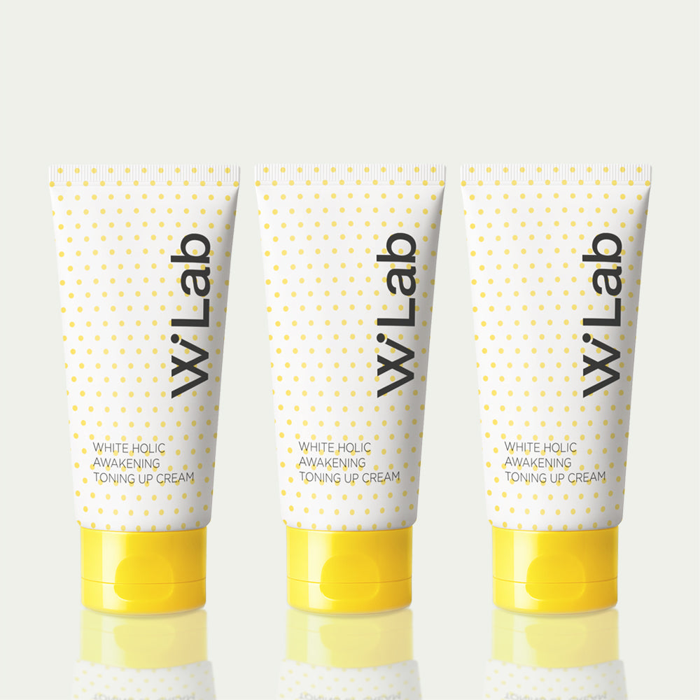 W.Lab Whiteholic Awakening Toning Up Cream 50ml (3 Pack)