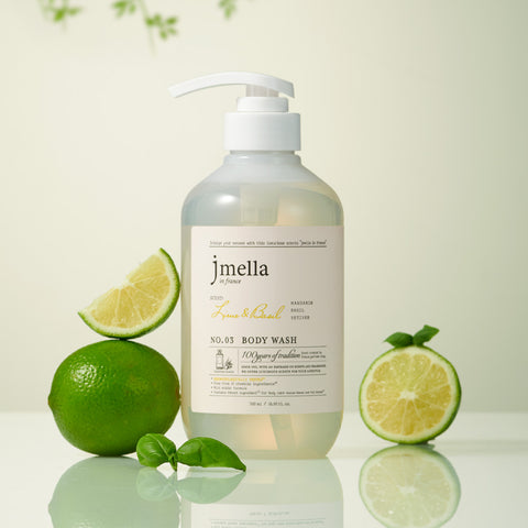 jmella Lime & Basil Perfume Body Wash 500ml
