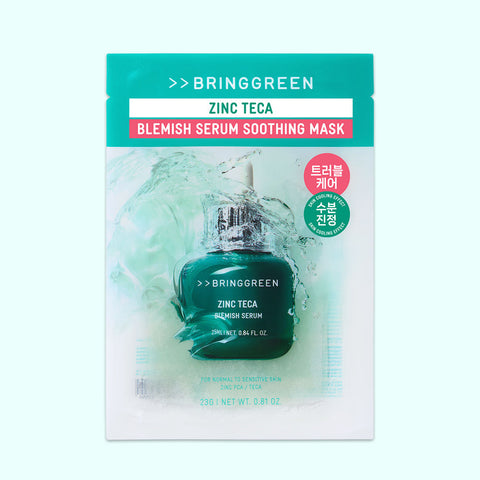 Bringgreen Zinc Teca Trouble Serum Mask 1P
