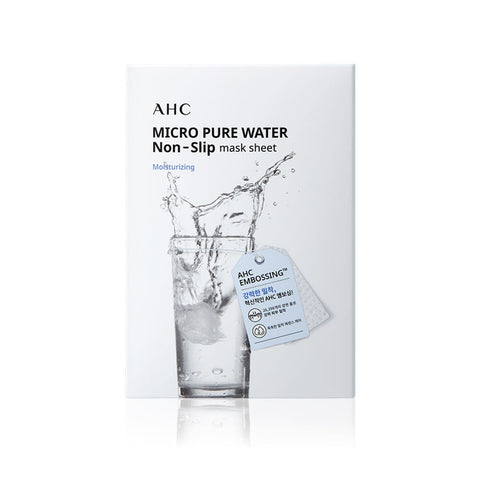 AHC Micro Pure Water Non Slip Mask Sheet 10P