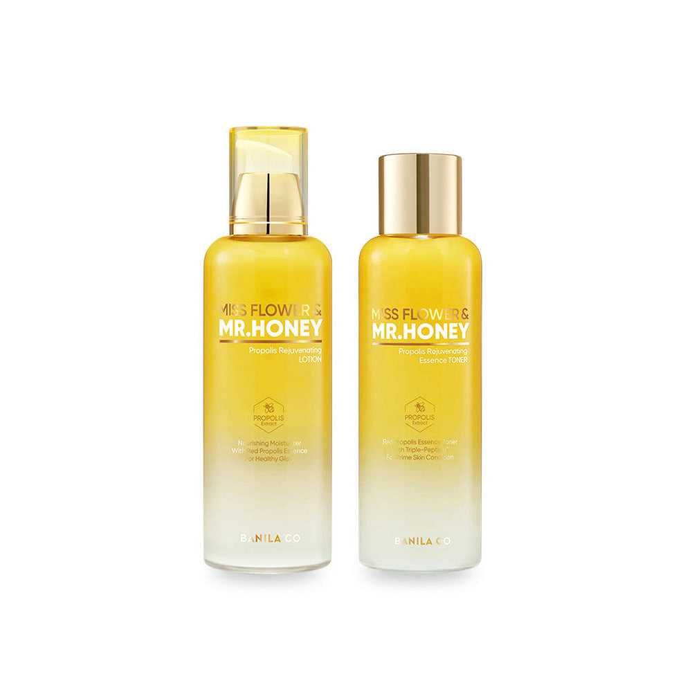 Banila Co Miss Flower & Mr. Honey Essence Toner 190ml + Lotion 150ml