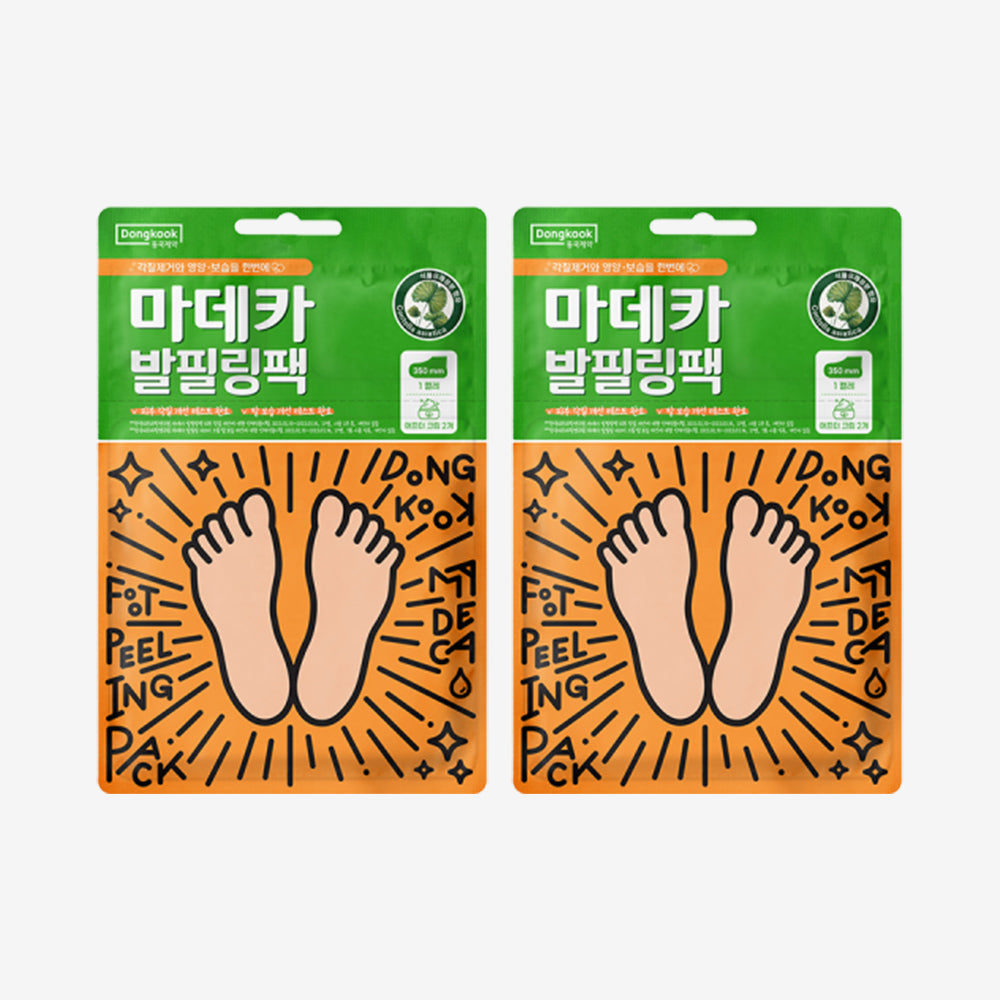 DongKook Pharmaceutical Madeca Foot Peeling Pack 20g (2 Pack)