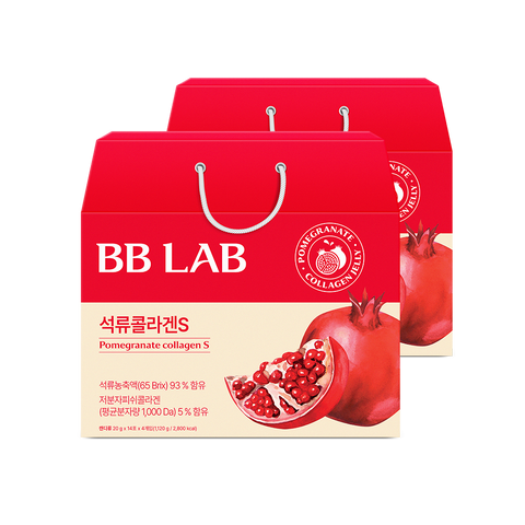Nutrione BB Lab Cha Ju-young Pomegranate Collagen S Jelly 4-Pack Gift Set (8-Week)