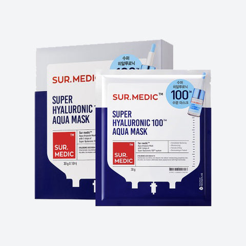 Neogen Dermedic Super Hyaluronic100 Aqua Mask 30g (10 Sheets)
