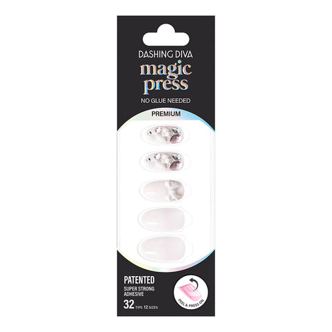 Dashing Diva Magic Press Melli (Almond) Nail Tips