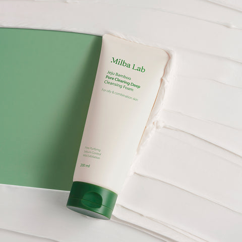 Milk Baobab MilbaLab Jeju Bamboo Pore Purifying Deep Cleansing Foam 200ml