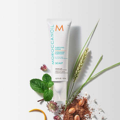 Moroccanoil Scalp Purifying Scrub 125ml Duo (2+1) + Scalp Scrub 125ml