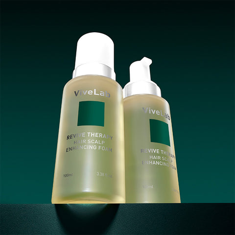 Vivelab Revive Therapy Hair Scalp Enhancing Foam Scalp Essence Floral, 100ml (2 Pack)