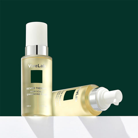 Vivelab Revive Therapy Hair Scalp Enhancing Foam Scalp Essence Floral, 100ml (2 Pack)