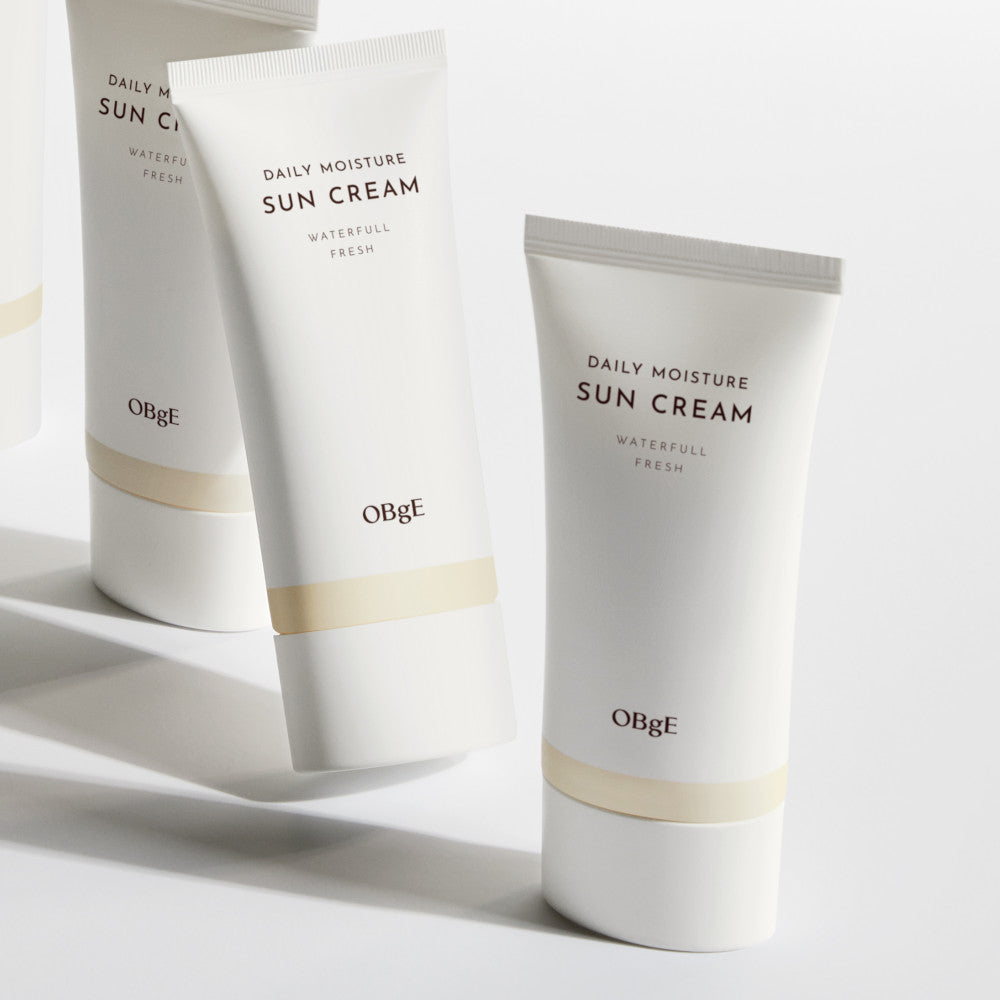 OBGE Daily Moisture Essence Sun Cream 50ml (2 Pack)