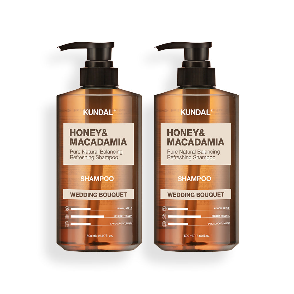 Kundal Nature Shampoo 2-Piece Set (Wedding Bouquet) 500ml