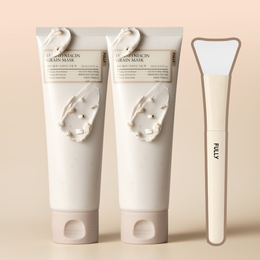 Fully Yulmu Niacinamide Grain Pack 120ml (2 Pack)