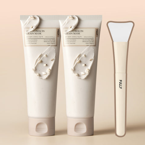 Fully Yulmu Niacinamide Grain Pack 120ml (2 Pack)