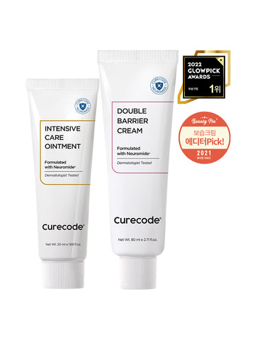 CureCode Double Barrier Moisture Duo (Cream 80ml + Ointment)