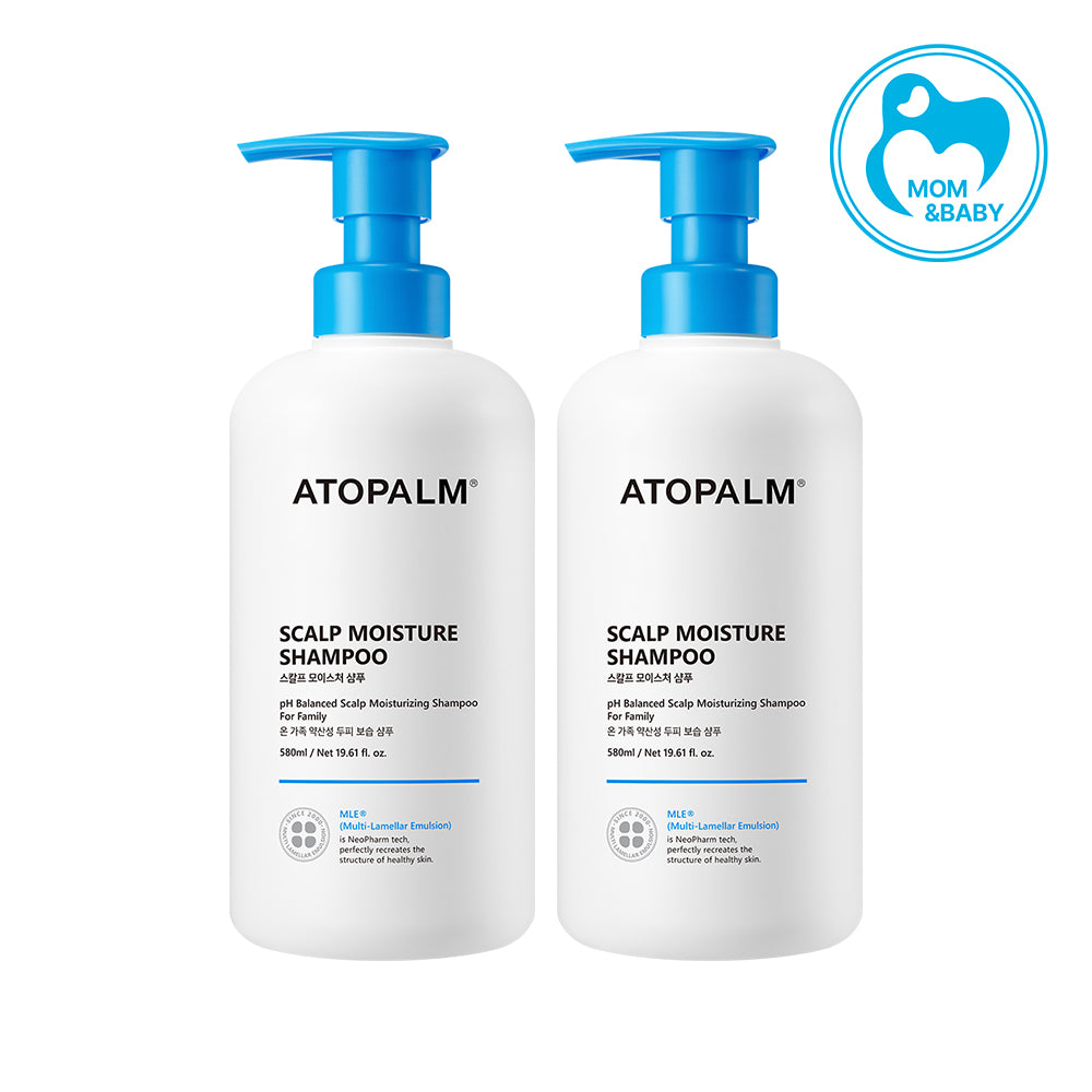 Atopalm Mom & Baby Moisture Body Wash 580ml (2 Pack)