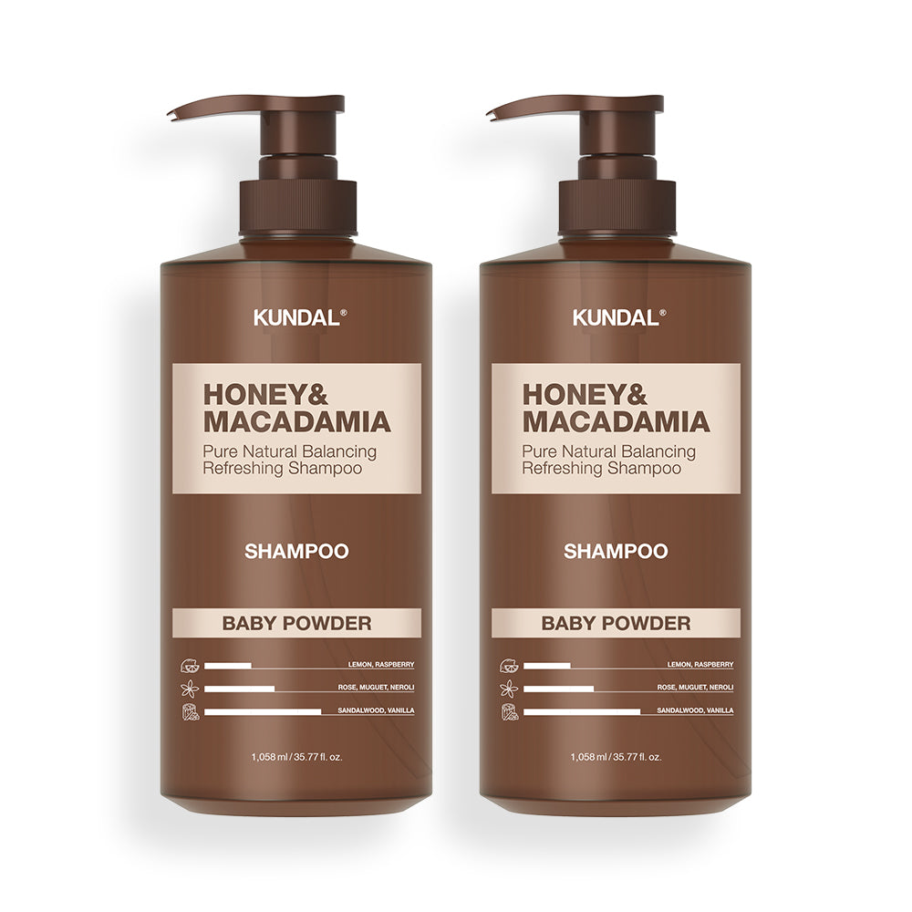 Kundal Nature Shampoo 2 Pack Baby Powder 1058ml