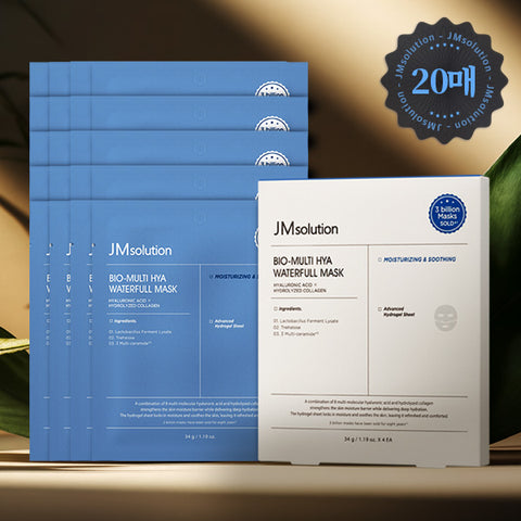 JM Solution Bio Multi Hia Waterful Mask 34g 4P (5 Pack)