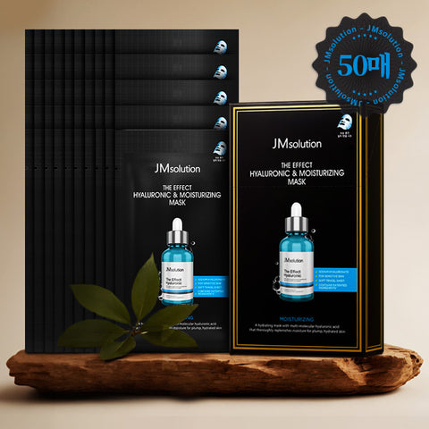 JM Solution The Effect Hyaluronic & Moisturizing Mask 24ml 10P (5 Pack)
