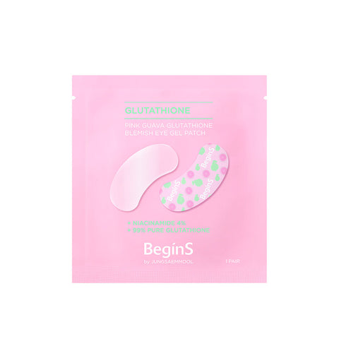BeginS By JUNG SAEM MOOL Pink Guava Glutathione Eye Gel Patches 12g (6 PAIRS)