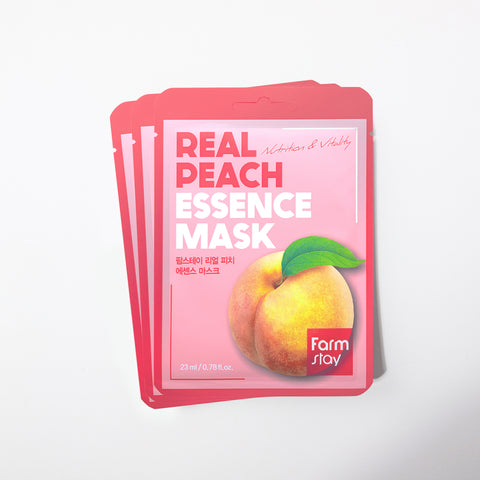 Farmstay Real Essence Mask Combo Pack ver.2 (1 box, 12 sheets)