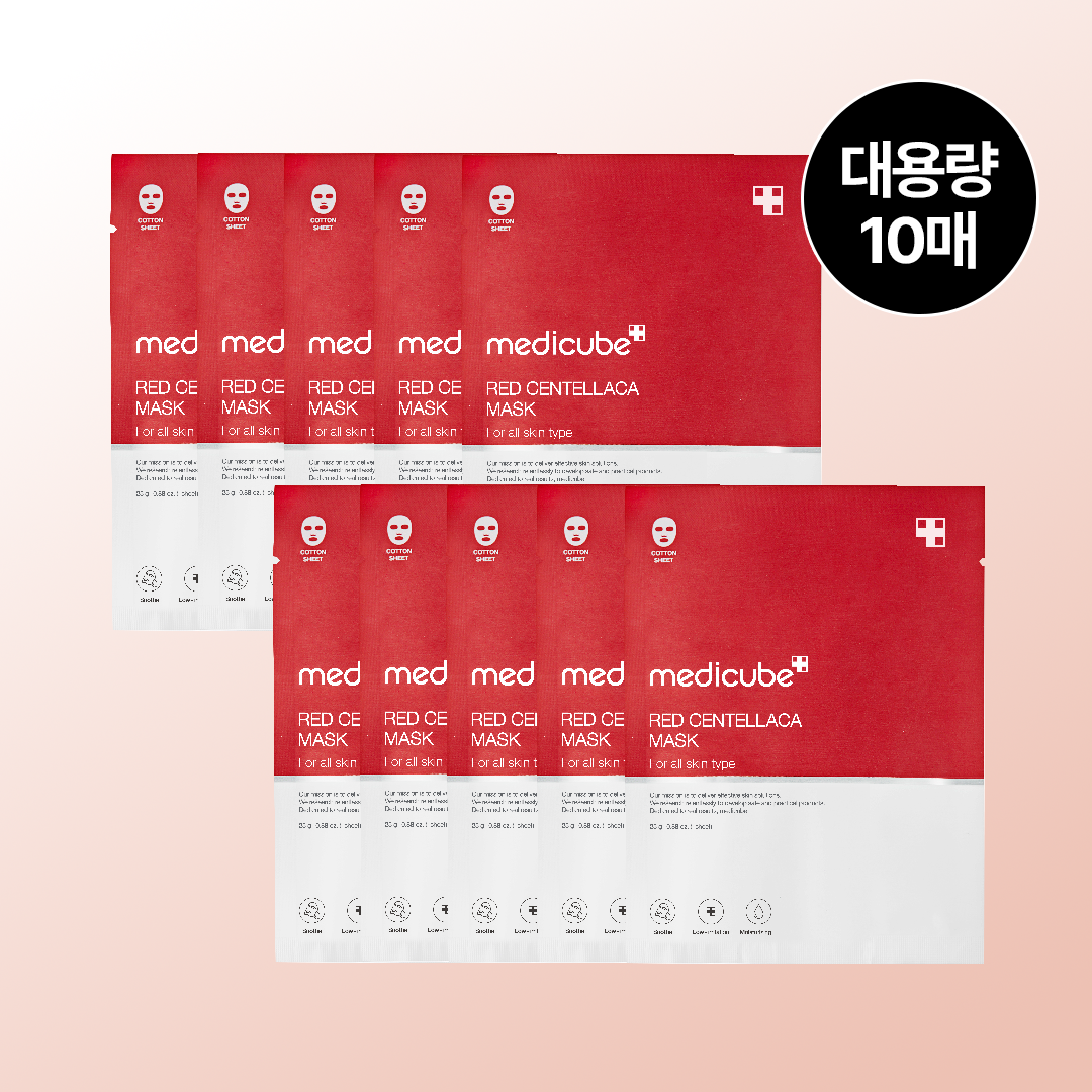 Medicube Red Centella Mask Pack 10P