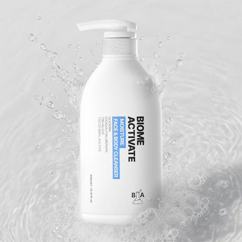 Biome Activate Moisture Face & Body Cleanser [450ml]