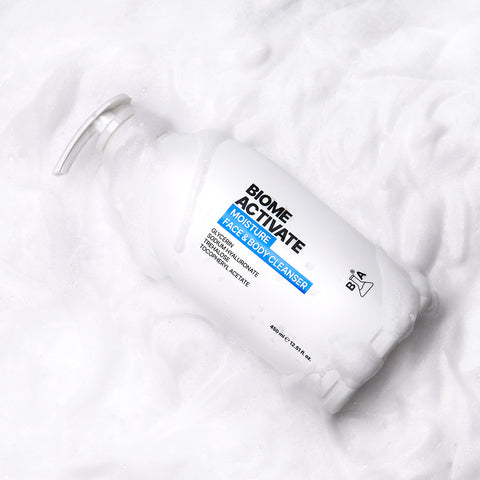 Biome Activate Moisture Face & Body Cleanser [450ml]