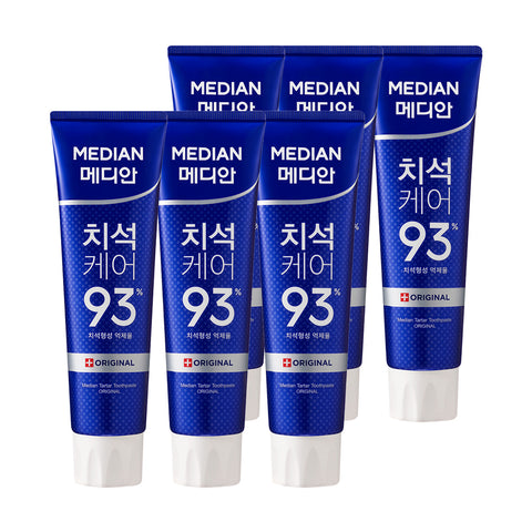 Median Tartar-Control Fluoride Toothpaste 120g (6 Pack)
