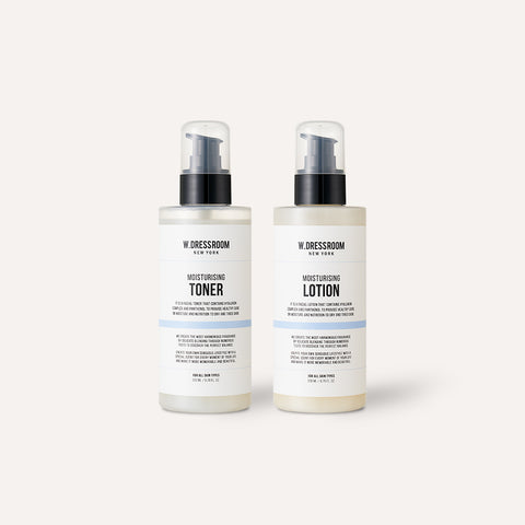 W.Dressroom Moisturizing Soothing Toner & Lotion 200ml (2 Pack)