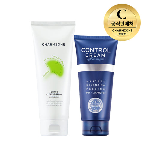 Charmzone Control Cream Self Massage Deep Cleansing & Exfoliating Cream 150ml
