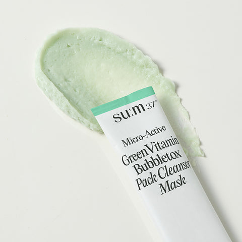 SU:M37 Micro Active Green Vitamin Bubble Tox Mask 4ml x 14