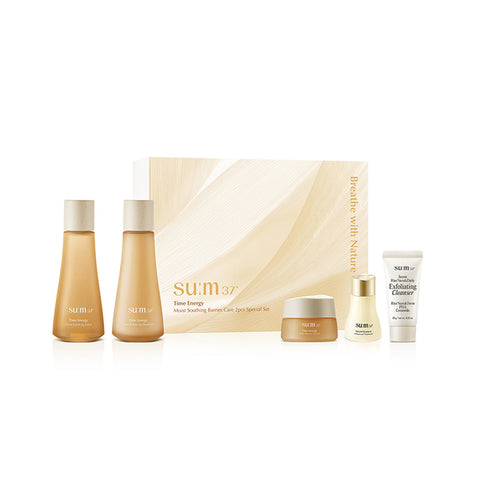 SU:M37 Time Energy Moist 2-Piece Set (Toner 50ml + Emulsion 50ml)