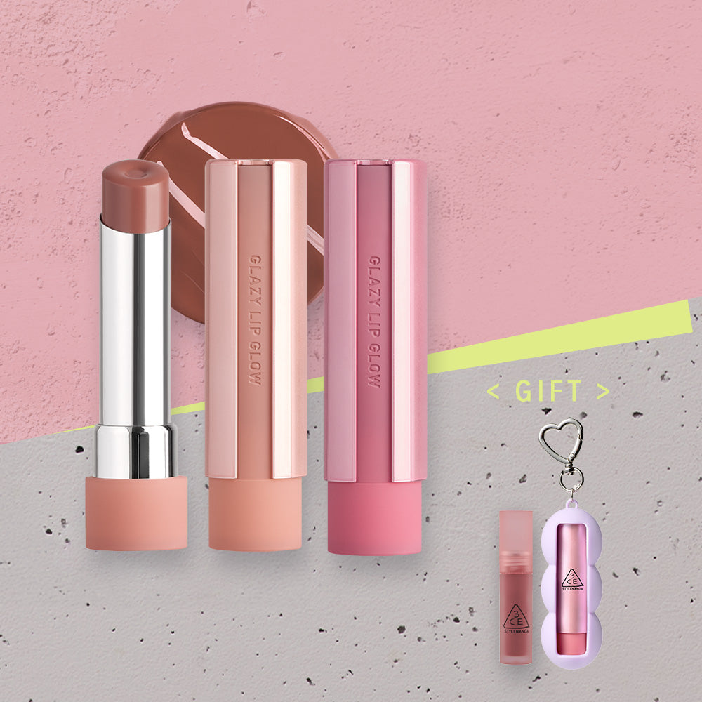 3CE Glaze Lip Glow 3.2g Duo