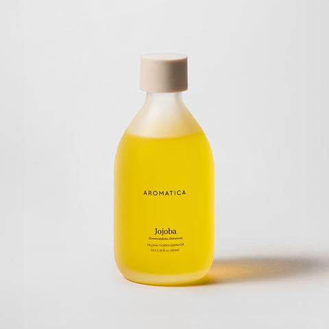 Aromatica Organic Golden Jojoba Oil 100ml & Dolphin Body Gua Sha Massage Duo