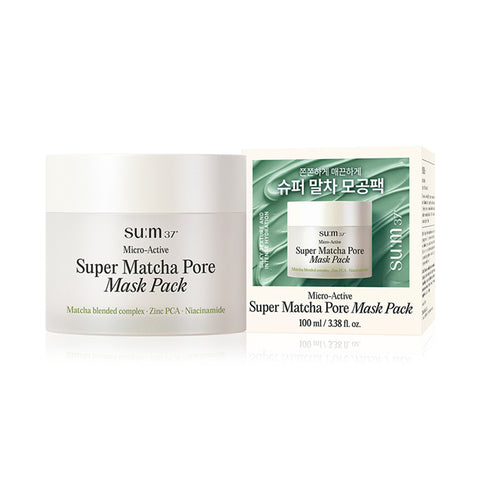SU:M37 Micro Active Super Matcha Pore Mask 100ml