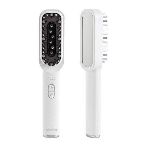Pearlcare 3-Comb Electric Scalp & Hair Brush EMS Galvanic Scalp Massager
