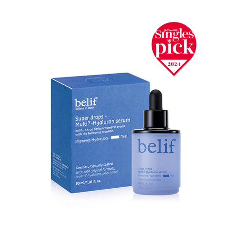 belif Super Drops Multi7 Hyaluron Serum 30ml