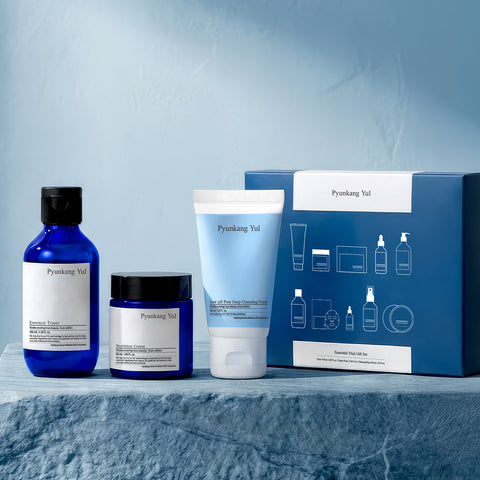 Pyunkang Yul Essential Trial 3-Piece Gift Set (Toner + Cream + Cleansing Foam)