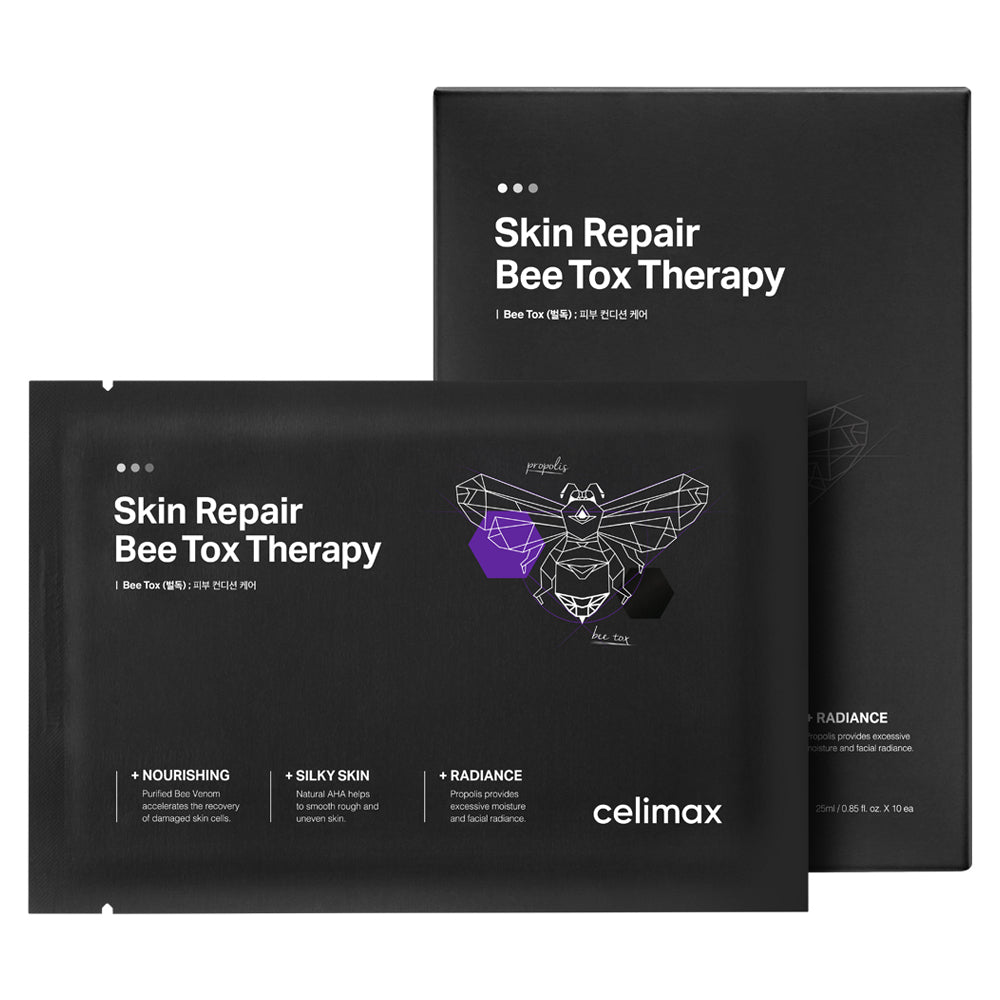 Celimax Skin Repair Bee Tox Therapy packaging on a white background