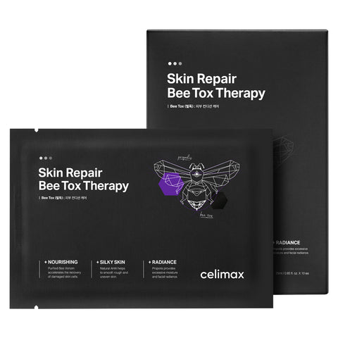 Celimax Skin Repair Bee Tox Therapy packaging on a white background