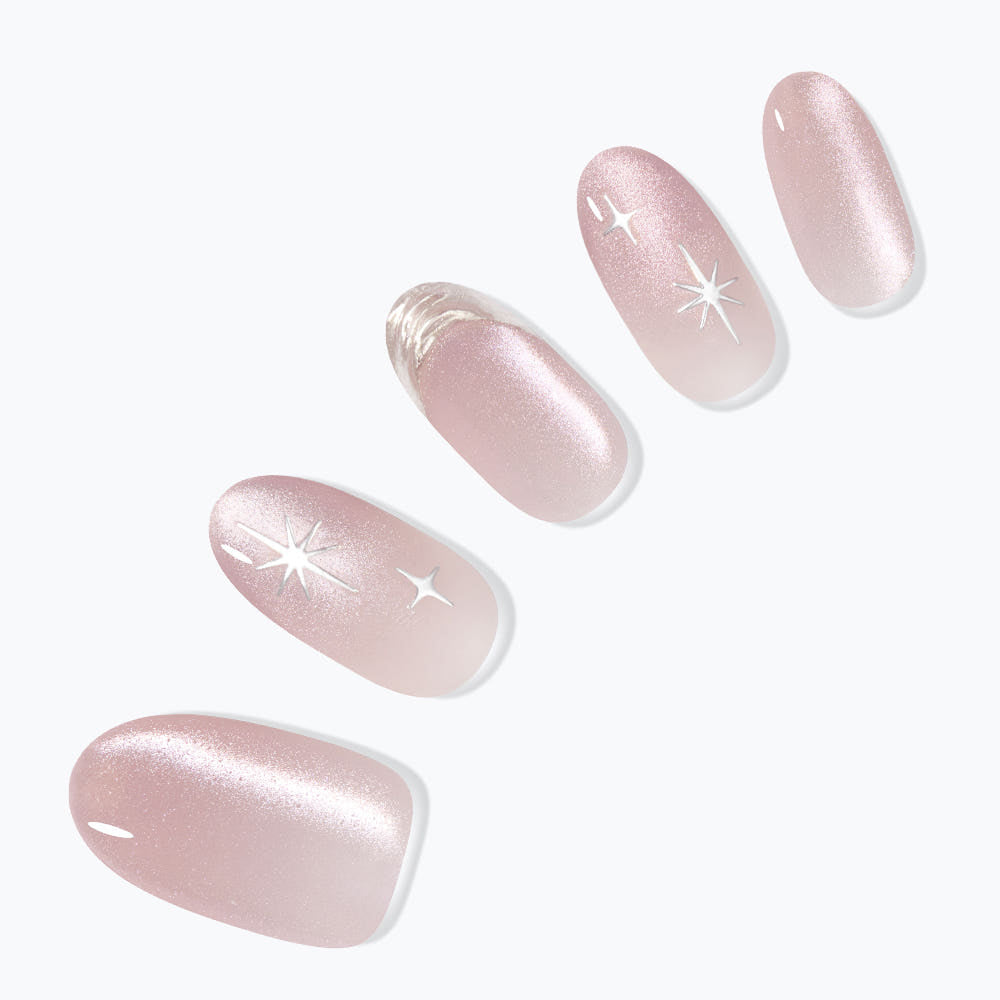 Dashing Diva Magic Press Stella Glow (Almond) Nail Tips