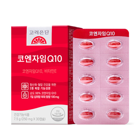 Koreaeundan Coenzyme Q10 30 Capsules 1 pack